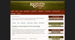 Desktop Screenshot of ci.richland-center.wi.us